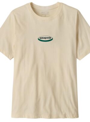 Patagonia Mens '95 Oval Logo T-Shirt, Undyed Natural