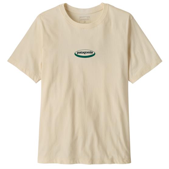 Patagonia Mens '95 Oval Logo T-Shirt, Undyed Natural Patagonia Mens '95 Oval Logo T-Shirt, Undyed Natural