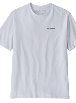 Patagonia Mens Flying Fish Responsibili-Tee, White