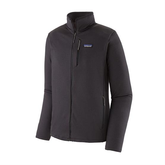 Patagonia Mens R1 Daily Jacket, Ink Black / Black X-Dye Patagonia Mens R1 Daily Jacket, Ink Black / Black X-Dye