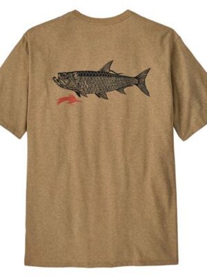 Patagonia Mens Take a Stand Responsibili-Tee, Salty Roach