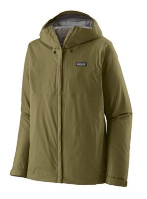 Patagonia Mens Torrentshell 3L Rain Jacket, Tent Green