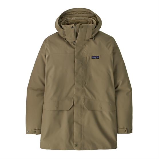 Patagonia Mens Tres 3-in-1 Parka, Sage Khaki Patagonia Mens Tres 3-in-1 Parka, Sage Khaki