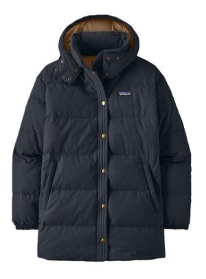 Patagonia Womens Cotton Down Parka, Pitch Blue