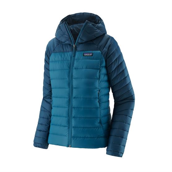 Patagonia Womens Down Sweater Hoody, Wavy Blue Patagonia Womens Down Sweater Hoody, Wavy Blue