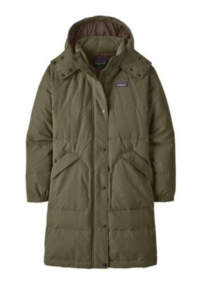 Patagonia Womens Downdrift Parka, Basin Green