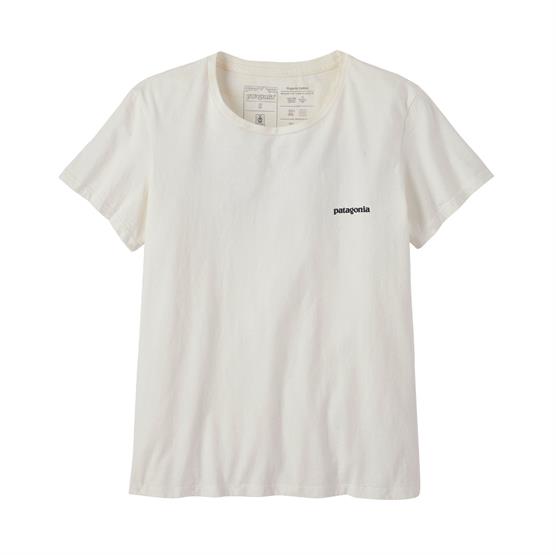 Patagonia Womens P-6 Mission Organic T-Shirt, Birch White Patagonia Womens P-6 Mission Organic T-Shirt, Birch White