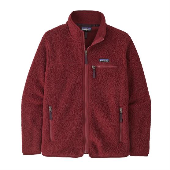 Patagonia Womens Retro Pile Jacket, Carmine Red Patagonia Womens Retro Pile Jacket, Carmine Red
