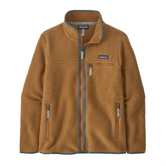 Patagonia Womens Retro Pile Jacket, Nest Brown / Nouveau Green Patagonia Womens Retro Pile Jacket, Nest Brown / Nouveau Green