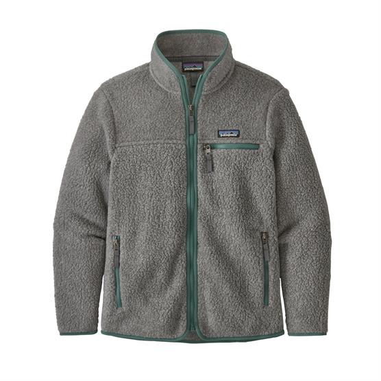Patagonia Womens Retro Pile Jacket, Salt Grey Patagonia Womens Retro Pile Jacket, Salt Grey