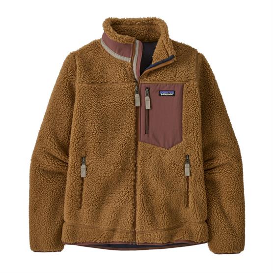 Patagonia Womens Retro-X Jacket, Nest Brown / Dulse Mauve Patagonia Womens Retro-X Jacket, Nest Brown / Dulse Mauve