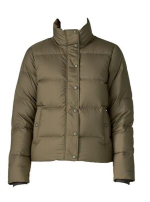Patagonia Womens Silent Down Jacket, Basin Green
