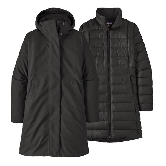 Patagonia Womens Tres 3-in-1 Parka, Black Patagonia Womens Tres 3-in-1 Parka, Black
