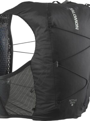 Salomon Active Skin 8 Set, løberygsæk, sort