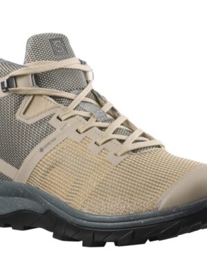 Salomon Outline Prism Mid GTX Woman, safari/StoWea-36 2/3 / UK 4 - Vandrestøvler