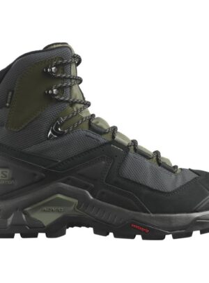 Salomon Quest EleHerre / Mændt GTX Herre / Mænd, black/deep lichen-42 / UK 8 - Vandrestøvler