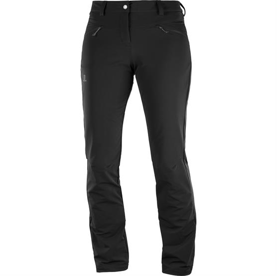 Salomon Wayfarer Straight Warm Pant Womens, Black Salomon Wayfarer Straight Warm Pant Womens, Black