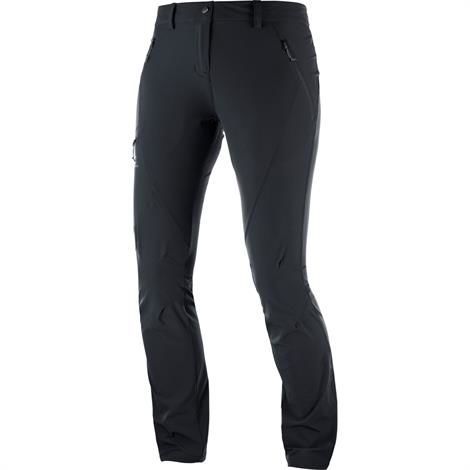 Salomon Wayfarer Tapered Pant Womens, Black Salomon Wayfarer Tapered Pant Womens, Black