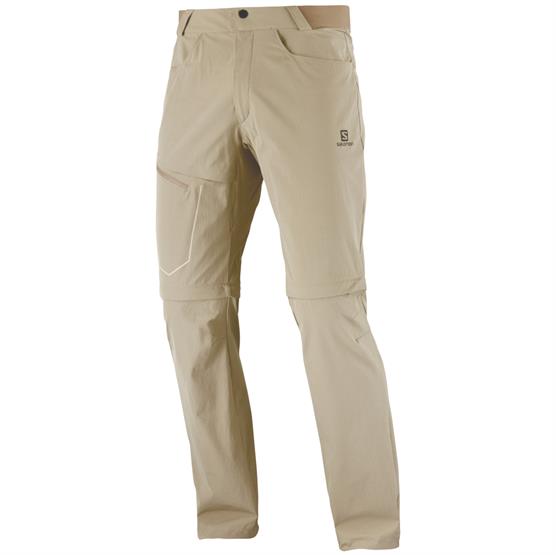Salomon Wayfarer Zip Off Pants Mens, Roasted Cashew Salomon Wayfarer Zip Off Pants Mens, Roasted Cashew