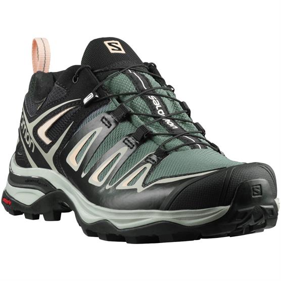 Salomon X Ultra 3 GTX Womens, Balsam Green / Mineral Grey Salomon X Ultra 3 GTX Womens, Balsam Green / Mineral Grey