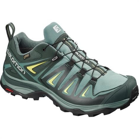 Salomon X Ultra 3 Wide GTX Womens, Artic / Darkest Spruce Salomon X Ultra 3 Wide GTX Womens, Artic / Darkest Spruce