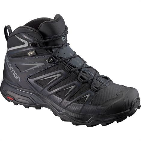 Salomon X Ultra 3 Wide Mid GTX Mens, Black / India Ink Salomon X Ultra 3 Wide Mid GTX Mens, Black / India Ink
