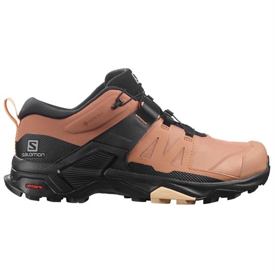 Salomon X Ultra 4 GTX Womens, Mocha Mousse / Black Salomon X Ultra 4 GTX Womens, Mocha Mousse / Black