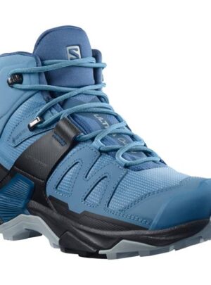 Salomon X Ultra 4 Mid GTX Womens, Copen Blue / Black