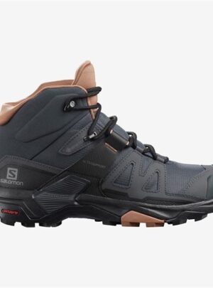 Salomon X Ultra 4 Mid GTX Womens, Ebony / Mocha Mousse