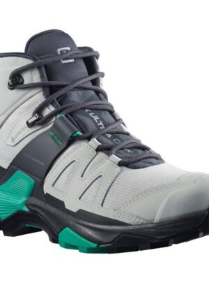 Salomon X Ultra 4 Mid GTX Womens, Lunar Rock / Ebony