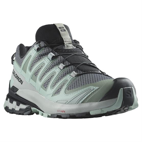 Salomon XA Pro 3D V9 Womens, Quiet Shade / Lily Pad Salomon XA Pro 3D V9 Womens, Quiet Shade / Lily Pad