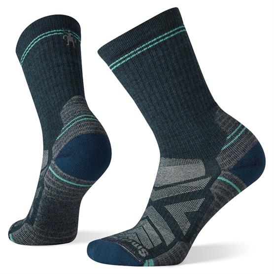 Smartwool Womens Hike Light Cushion Crew Socks, Twilight Blue Smartwool Womens Hike Light Cushion Crew Socks, Twilight Blue