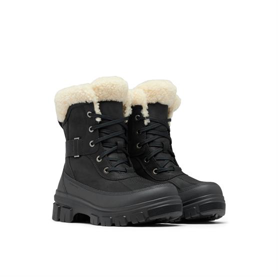 Sorel Torino V Parc WP Womens, Black / Sea Salt Sorel Torino V Parc WP Womens, Black / Sea Salt