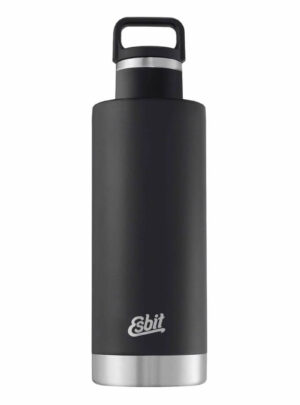 Termoflaske - Esbit Sculptor Stainless Steel Vacuum Flask - 1L - Sort