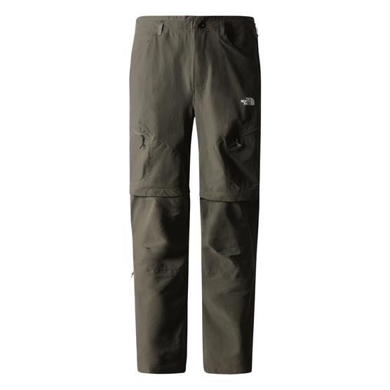 The North Face Mens Exploration Convertible Pant, Taupe Green The North Face Mens Exploration Convertible Pant, Taupe Green