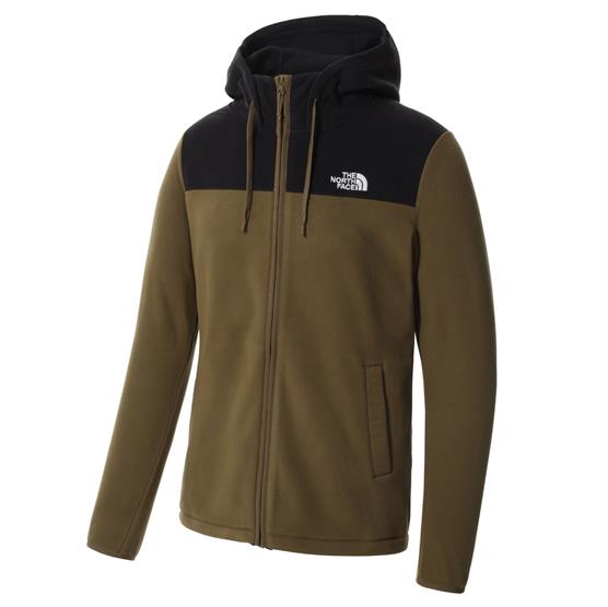 The North Face Mens Homesafe Full Zip Fleece Hoodie, Olive The North Face Mens Homesafe Full Zip Fleece Hoodie, Olive