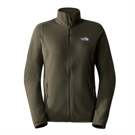 The North Face Womens 100 Glacier FZ, New Taupe Green The North Face Womens 100 Glacier FZ, New Taupe Green