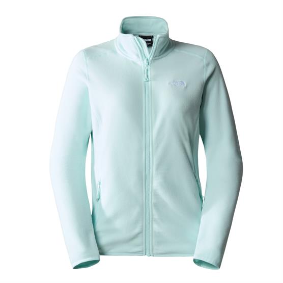 The North Face Womens 100 Glacier FZ, Skylight Blue The North Face Womens 100 Glacier FZ, Skylight Blue