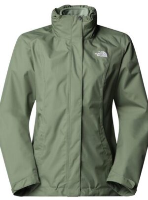 The North Face Womens Evolve II Triclimate Jacket, Bark Mist / Moss