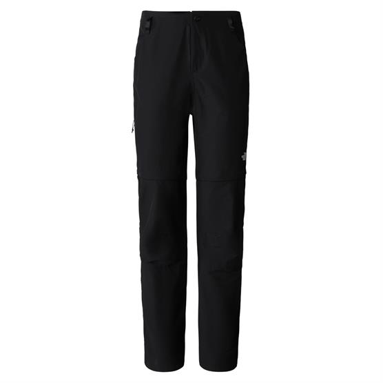 The North Face Womens Exploration Convertible Pant, Black The North Face Womens Exploration Convertible Pant, Black