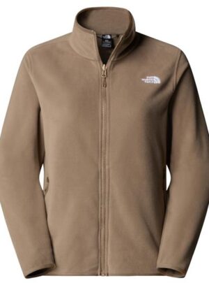 The North Face Womens Glacier Fleece Jacket, Mocha Brown