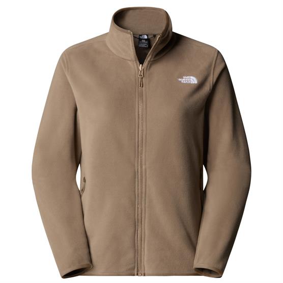 The North Face Womens Glacier Fleece Jacket, Mocha Brown The North Face Womens Glacier Fleece Jacket, Mocha Brown