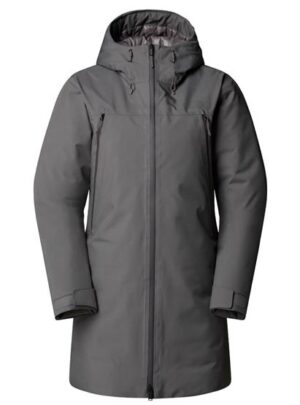 The North Face Womens MTN Range Down Parka, Smoked Pearl