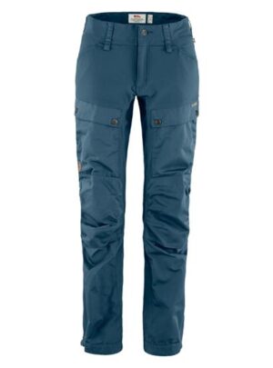 Fjällräven Keb Trousers Curved Womens, Indigo Blue