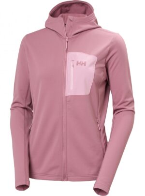 Helly Hansen Versalite Hooded, fleecejakke, dame, lyserød