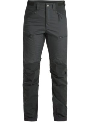 Lundhags Makke High Waist Curved Pant W, vandrebukse, dame, grå