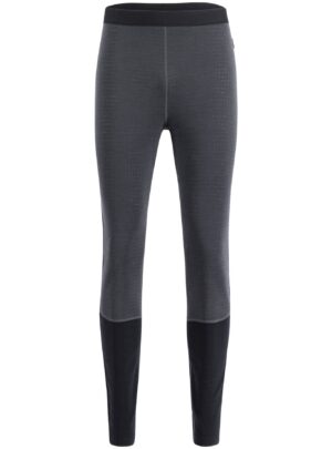 Lundhags Prime Merino Long John M, skiunderbukser, herre, grå/sort