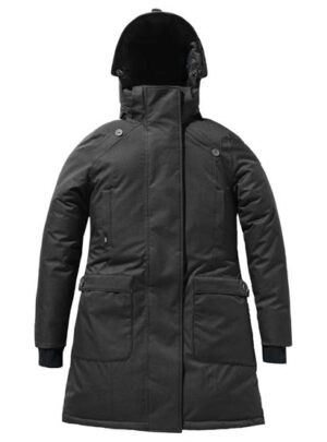 Nobis Merideth No-Fur Dame, Crosshatch Black