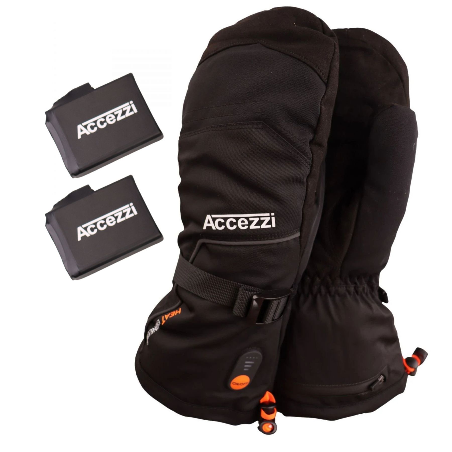 Accezzi Heat Mittens, varmeluffer. Inkl. batteri og oplader Accezzi Heat Mittens, varmeluffer. Inkl. batteri og oplader