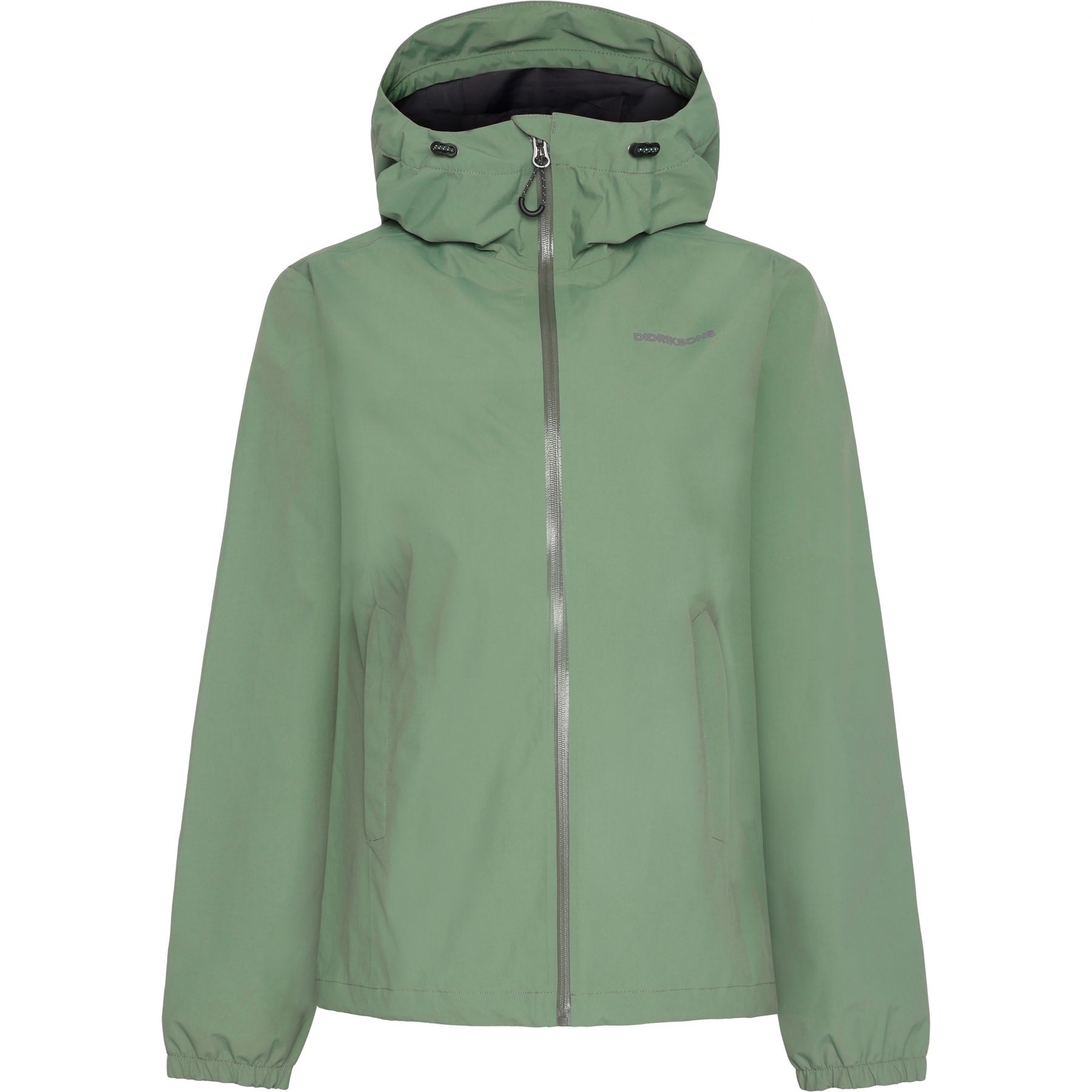Didriksons Varja, regnjakke, dame, light moss Didriksons Varja, regnjakke, dame, light moss